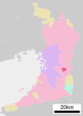 Fujiidera in Osaka Prefecture Ja